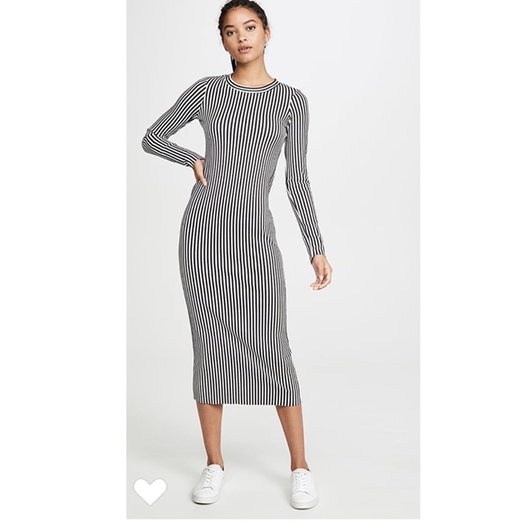 The Range Bound Striped Midi Dress - Picture 3 of 8